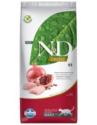 N&D Prime Pui și Rodie hrană uscată fără cereale pisici 10kg