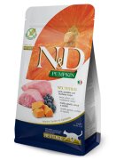N&D Pumpkin Neutered Miel și dovleac hrană uscată fără cereale pisici sterilizate 1.5kg