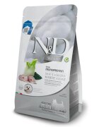 N&D White & Brown Adult Mini XS-S Biban și Spirulină hrană uscată monoproteică fără cereale câini piele & blană 2kg