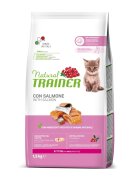 Natural Trainer Kitten Somon hrană uscată pisici junior 1.5kg
