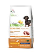 Natural Trainer Sensitive No Gluten XS-S Rață hrană uscată monoproteică câini sistem digestiv 7kg
