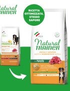 Natural Trainer Speciality Nutrition Sensitive M-XL Miel hrană uscată monoproteică câini sistem digestiv 12kg