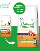 Natural Trainer Speciality Nutrition Sensitive M-XL Rață hrană uscată monoproteică câini sistem digestiv 12kg