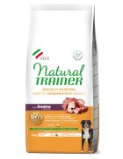 Natural Trainer Speciality Nutrition Sensitive M-XL Rață hrană uscată monoproteică câini sistem digestiv 12kg