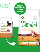 Natural Trainer Speciality Nutrition Sensitive M-XL Rață hrană uscată monoproteică câini sistem digestiv 3kg