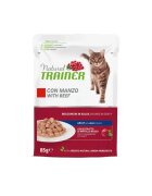 Natural Trainer Vită plic hrană umedă pisici (în sos) 85g