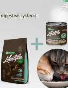 Natures Protection Lifestyle Sensitive Digestion Soup Ton conservă hrană umedă monoproteică pisici sistem digestiv (topping) 140g