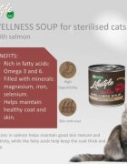 Natures Protection Lifestyle Sterilised Soup Somon conservă hrană umedă pisici sterilizate (topping) 140g