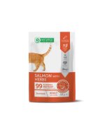 Natures Protection Sterilised Somon plic hrană umedă pisici sterilizate (în sos) 100g