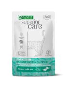 Natures Protection Superior Care Immune System Ton și Șalău plic hrană umedă pisici junior sistem imunitar (topping) 70g