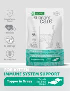 Natures Protection Superior Care Immune System Ton și Șalău plic hrană umedă pisici junior sistem imunitar (topping) 70g