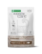 Natures Protection Superior Care Sterilised Ton plic hrană umedă monoproteică pisici sterilizate (topping) 70g