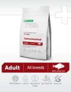 Natures Protection Superior Care Veterinary Diet Gastrointestinal White XS-XL Pește dietă veterinară hrană uscată câini sistem digestiv 1.5kg