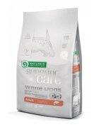 Natures Protection Superior Care White Dogs Small&Mini Somon hrană uscată fără cereale câini reducerea petelor maronii la câinii albi 10kg