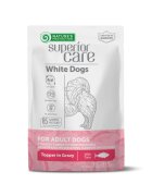 Natures Protection Superior Care White Dogs XS-XL Ton plic hrană umedă monoproteică câini (topping) 70g