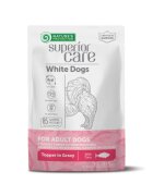 Natures Protection Superior Care White Dogs XS-XL Ton plic hrană umedă monoproteică câini (topping) 70g