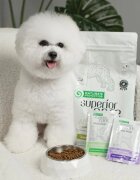 Natures Protection Superior Care White Dogs XS-XL Ton și Somon plic hrană umedă câini (topping) 70g