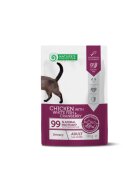 Natures Protection Urinary Pui și Pește alb plic hrană umedă pisici sistem urinar (în sos) 100g