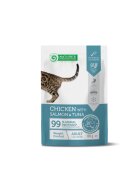 Natures Protection Weight Control Pui și Somon plic hrană umedă pisici obezitate (în sos) 100g