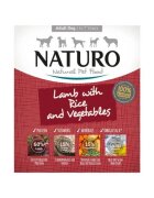 Naturo Low Grain XS-L Miel și Legume tăviță hrană umedă conținut redus cereale câini (în aspic) 400g
