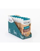 Naturo Senior XS-XL Curcan și Orez plic hrană umedă câini senior (în suc propriu) 150g