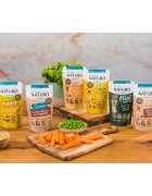 Naturo Senior XS-XL Curcan și Orez plic hrană umedă câini senior (în suc propriu) 150g
