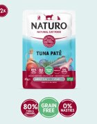 Naturo Ton plic hrană umedă fără cereale pisici (pate) 85g