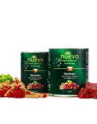 Nuevo Vânat Tăiței Merișor și Ulei de Șofrănel XS-XL conservă hrană umedă câini (pate) 800g