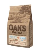 OAK'S FARM Mini Adult XS-S Pește alb hrană uscată fără cereale câini 2kg