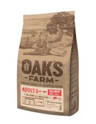 OAK'S FARM Senior 6+ XS-XL Somon hrană uscată fără cereale câini senior 6.5kg