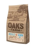 OAK'S FARM XS-XL Pește alb hrană uscată fără cereale câini 2kg
