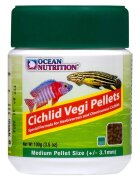 Ocean Nutrition Cichlid Vegi Pellets Medium 100g
