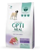 OPTIMEAL Adult XS-S Rață hrană uscată câini Adult XS-S Rață hrană uscată câini 4kg
