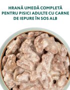 OPTIMEAL Iepure hrană umedă pisici (în sos) Iepure plic hrană umedă pisici (în sos) 85g