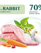 OPTIMEAL Iepure și Morcov plic hrană umedă pisici piele & blană (în aspic) bax 85g x 12buc