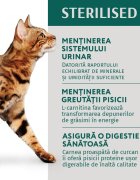 OPTIMEAL Sterilised Pui și Curcan hrană umedă pisici sterilizate (în sos) Sterilised Pui și Curcan plic hrană umedă pisici sterilizate (în sos) 85g