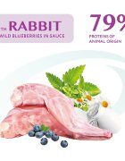 OPTIMEAL XS-XL Iepure și afine plic hrană umedă câini (în sos) 100g x 12buc