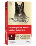 Pasteur Pet Spot Forte deparazitare externă câini pipetă Pet Spot Forte deparazitare externă câini L(20 - 40kg) pipetă 3ml x 3buc