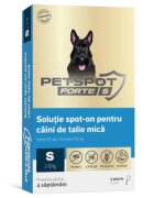 Pasteur Pet Spot Forte deparazitare externă câini pipetă Pet Spot Forte deparazitare externă câini S(2 - 10kg) pipetă 1.5ml x 3buc