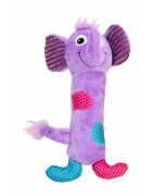 Pawise Elephant Stick jucărie de pluș câini S-L pluș cu sunet multicolor