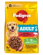 PEDIGREE Adult M-XL Vită și Legume hrană uscată câini 3kg