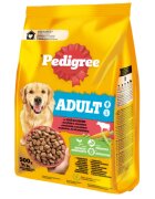 PEDIGREE Adult M-XL Vită și Legume hrană uscată câini 500g