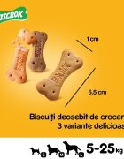PEDIGREE Biscrok Multi Mix recompense câini biscuiți Pui Vită și Miel 200g