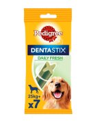 PEDIGREE DentaStix Daily Fresh recompense câini talie mare batoane ceai verde 7buc