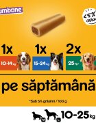 PEDIGREE Jumbone Medium recompense câini Vită și Pasăre batoane 2 buc 180g