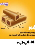 PEDIGREE Jumbone Mini recompense câini Vită și Pasăre batoane 4 buc 160g