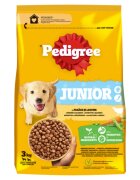 PEDIGREE Junior M-XL Pasăre și Legume hrană uscată câini junior 3kg