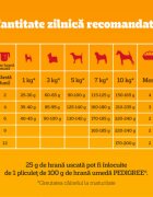 PEDIGREE Junior Mini XS-S Pasăre și Legume hrană uscată câini junior 1.4kg