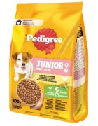 PEDIGREE Junior Mini XS-S Pasăre și Legume hrană uscată câini junior 500g