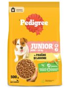 PEDIGREE Junior Mini XS-S Pasăre și Legume hrană uscată câini junior 500g
